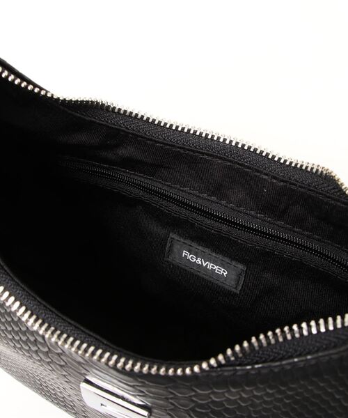 FIG&VIPER(フィグアンドバイパー)の「型押しクロコハンドルBAG(ハンドバッグ・レディース・ブラック/ホワイト/ピンク・FREE)」の17枚目の写真