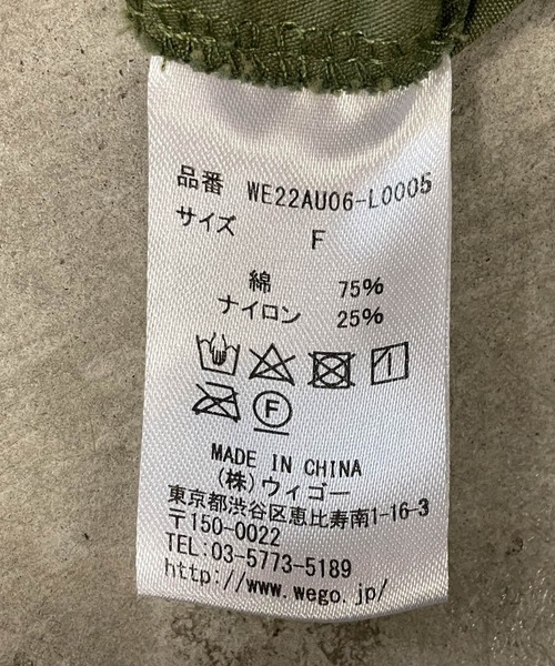 WEGO（ウィゴー）の「WEGO/2WAYモッズコート（モッズコート・レディース・ホワイト/カーキ・FREE）」の20枚目の写真