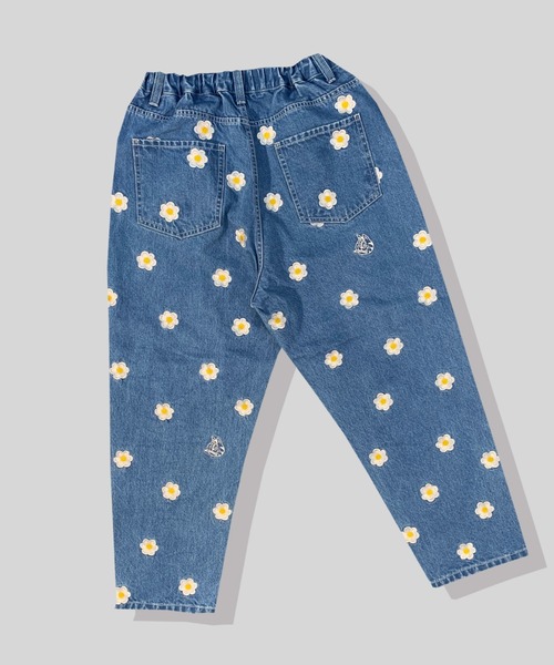 【DENT de MAN】青×紫 BATICK ボタニカル総柄 パンツ NAVY 成型ボクサーパンツ ボタニカル柄 メンズ