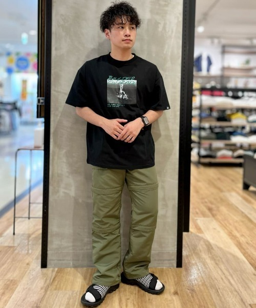 CAMP7（キャンプセブン）の「【CAMP7】フォトグラフィックＴシャツ（Tシャツ/カットソー・メンズ・グリーン/ブラック/ホワイト・L/XL/M/S）」の13枚目の写真