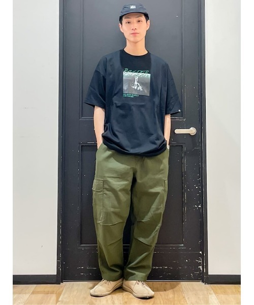 CAMP7（キャンプセブン）の「【CAMP7】フォトグラフィックＴシャツ（Tシャツ/カットソー・メンズ・グリーン/ブラック/ホワイト・L/XL/M/S）」の18枚目の写真