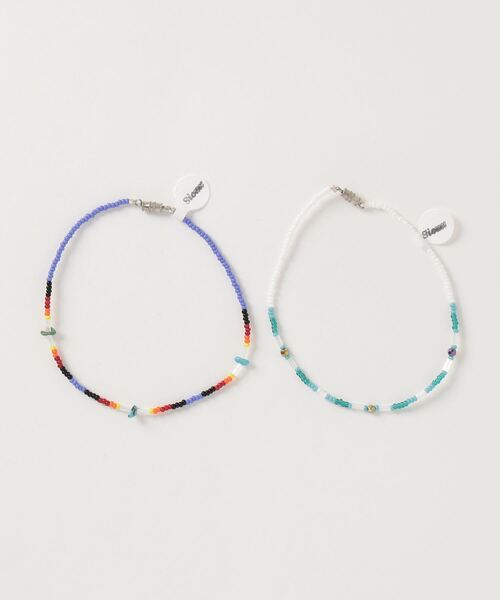 Indian Jewelry（インディアンジュエリー）の「INDIAN JEWELRY / ANKLET 1（アンクレット・レディース・ホワイト/ブラック/グリーン/ブルー/ピンク/オレンジ/ロイヤルブルー/ミント/その他1/その他5/その他6/その他2/その他4/その他3・ONE SIZE）」の12枚目の写真