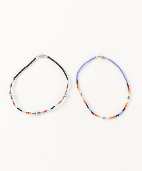 Indian Jewelry（インディアンジュエリー）の「INDIAN JEWELRY / ANKLET 1（アンクレット・レディース・ホワイト/ブラック/グリーン/ブルー/ピンク/オレンジ/ロイヤルブルー/ミント/その他1/その他5/その他6/その他2/その他4/その他3・ONE SIZE）」の7枚目の写真