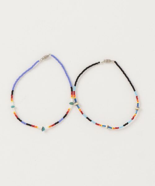 Indian Jewelry（インディアンジュエリー）の「INDIAN JEWELRY / ANKLET 1（アンクレット・レディース・ホワイト/ブラック/グリーン/ブルー/ピンク/オレンジ/ロイヤルブルー/ミント/その他1/その他5/その他6/その他2/その他4/その他3・ONE SIZE）」の6枚目の写真