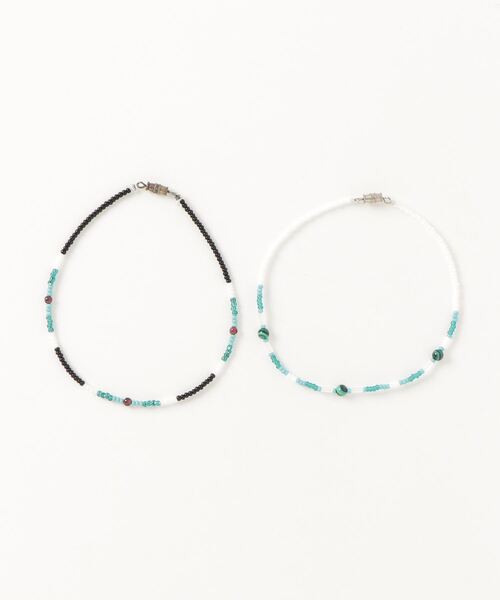 Indian Jewelry（インディアンジュエリー）の「INDIAN JEWELRY / ANKLET 1（アンクレット・レディース・ホワイト/ブラック/グリーン/ブルー/ピンク/オレンジ/ロイヤルブルー/ミント/その他1/その他5/その他6/その他2/その他4/その他3・ONE SIZE）」の5枚目の写真