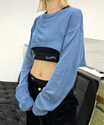 WHO'S WHO gallery | ニットソーショートトップス(Tシャツ/カットソー)