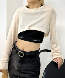 WHO'S WHO gallery | ニットソーショートトップス(Tシャツ/カットソー)