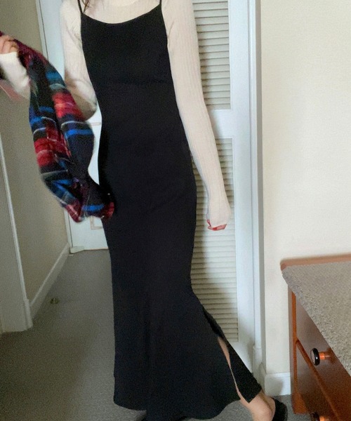 LAUIR(ラウアー)の「コーデュロイマーメイドワンピース(ワンピース・レディース・ブラウン/ベージュ/ブラック・MEDIUM/LARGE)」の7枚目の写真