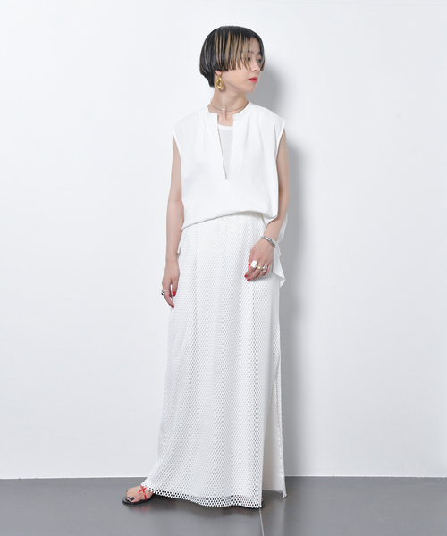 CITYSHOP（シティーショップ）の「MESH LONG スカート（スカート