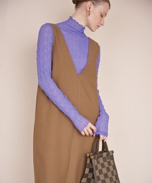 N.（N. Natural Beauty Basic） | ◆シアーウェーブカットソー(Tシャツ/カットソー)