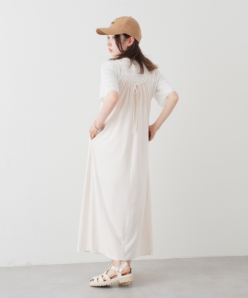 Kastane（カスタネ）の「タイダイシャーリングTee（Tシャツ/カットソー・レディース・ブラック/グレー/オフホワイト・FREE）」の15枚目の写真