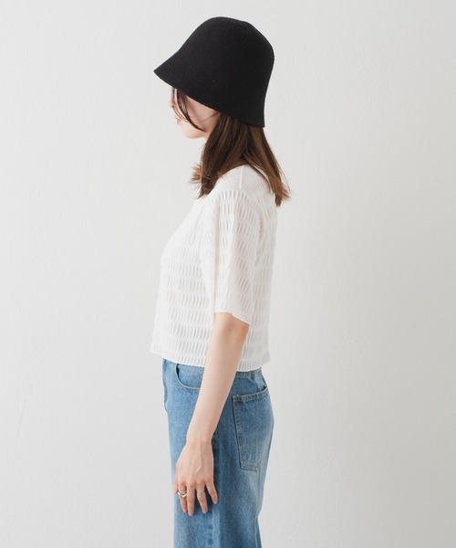 Kastane（カスタネ）の「タイダイシャーリングTee（Tシャツ/カットソー・レディース・ブラック/グレー/オフホワイト・FREE）」の18枚目の写真