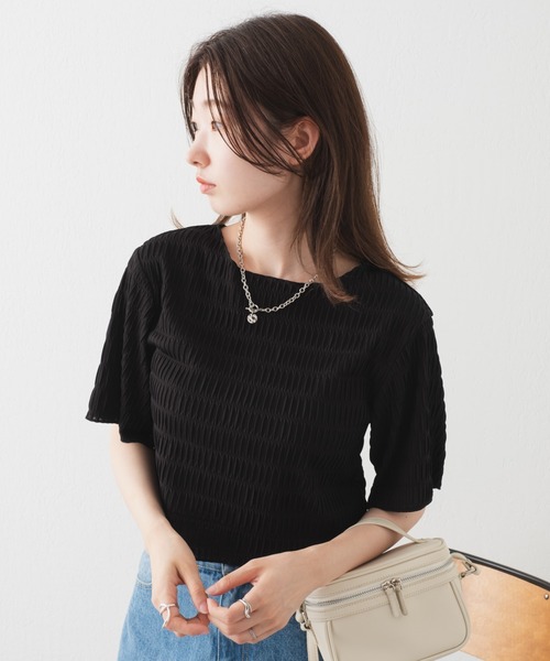 Kastane（カスタネ）の「タイダイシャーリングTee（Tシャツ/カットソー・レディース・ブラック/グレー/オフホワイト・FREE）」の20枚目の写真