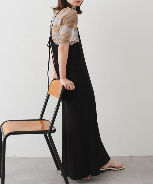 Kastane（カスタネ）の「タイダイシャーリングTee（Tシャツ/カットソー・レディース・ブラック/グレー/オフホワイト・FREE）」の8枚目の写真