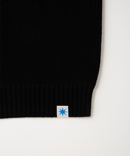 GDC（ジーディーシー）の「Big Cable Knit（ニット/セーター・メンズ・ホワイト/ブラック/グレイッシュベージュ・MEDIUM/LARGE）」の9枚目の写真
