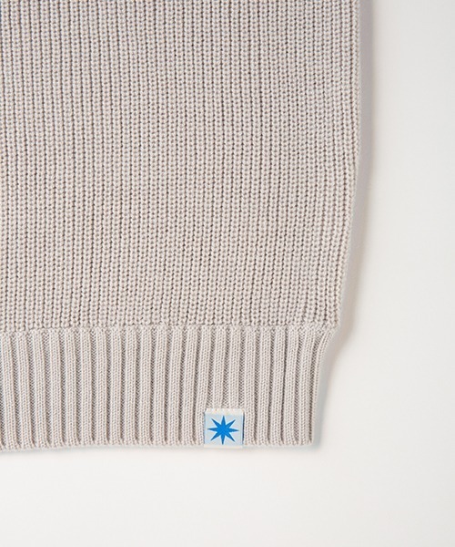 GDC（ジーディーシー）の「Big Cable Knit（ニット/セーター・メンズ・ホワイト/ブラック/グレイッシュベージュ・MEDIUM/LARGE）」の12枚目の写真