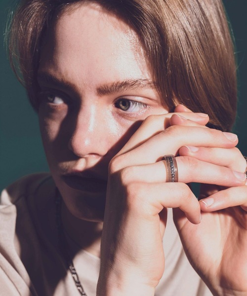 and cloud（アンドクラウド）の「Capture Chain Ring（リング・レディース・シルバー/ブラック/イエローゴールド・#11/#13/#17/#15）」の14枚目の写真