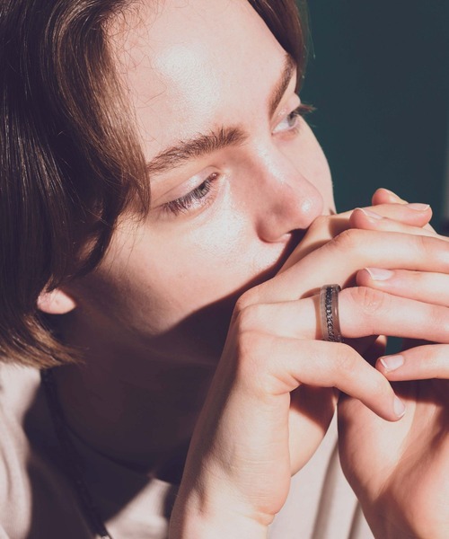 and cloud（アンドクラウド）の「Capture Chain Ring（リング・レディース・シルバー/ブラック/イエローゴールド・#11/#13/#17/#15）」の6枚目の写真