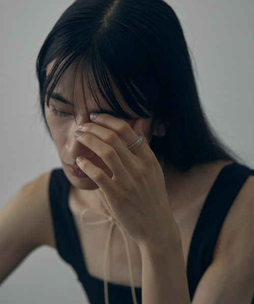 and cloud（アンドクラウド）の「Capture Chain Ring（リング・レディース・シルバー/ブラック/イエローゴールド・#11/#13/#17/#15）」の16枚目の写真