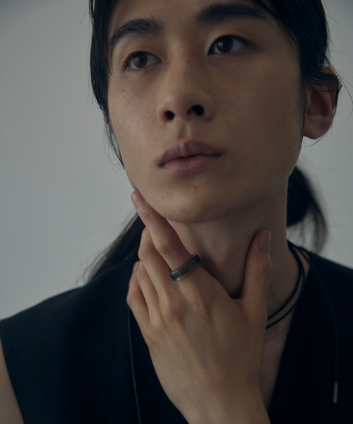 and cloud（アンドクラウド）の「Capture Chain Ring（リング・レディース・シルバー/ブラック/イエローゴールド・#11/#13/#17/#15）」の21枚目の写真