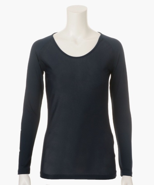 BRIEFING（ブリーフィング）の「【ブリーフィングゴルフ】WOMENS UNDER SHIRT/ウィメンズアンダーシャツ（Tシャツ/カットソー・レディース・ホワイト/ブラック/ネイビー・S/M）」の3枚目の写真