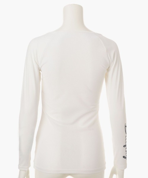 BRIEFING（ブリーフィング）の「【ブリーフィングゴルフ】WOMENS UNDER SHIRT/ウィメンズアンダーシャツ（Tシャツ/カットソー・レディース・ホワイト/ブラック/ネイビー・S/M）」の5枚目の写真