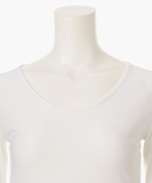 BRIEFING（ブリーフィング）の「【ブリーフィングゴルフ】WOMENS UNDER SHIRT/ウィメンズアンダーシャツ（Tシャツ/カットソー・レディース・ホワイト/ブラック/ネイビー・S/M）」の6枚目の写真