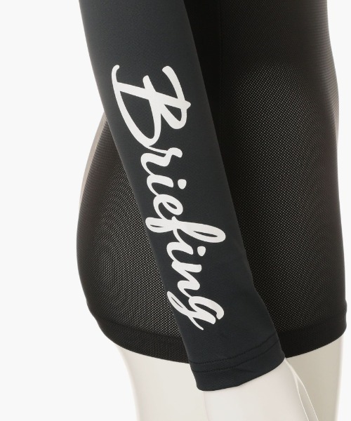 BRIEFING（ブリーフィング）の「【ブリーフィングゴルフ】WOMENS UNDER SHIRT/ウィメンズアンダーシャツ（Tシャツ/カットソー・レディース・ホワイト/ブラック/ネイビー・S/M）」の14枚目の写真