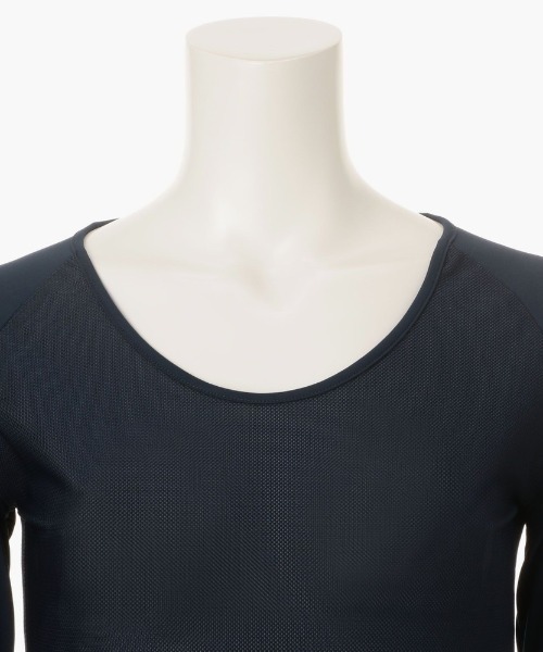 BRIEFING（ブリーフィング）の「【ブリーフィングゴルフ】WOMENS UNDER SHIRT/ウィメンズアンダーシャツ（Tシャツ/カットソー・レディース・ホワイト/ブラック/ネイビー・S/M）」の18枚目の写真