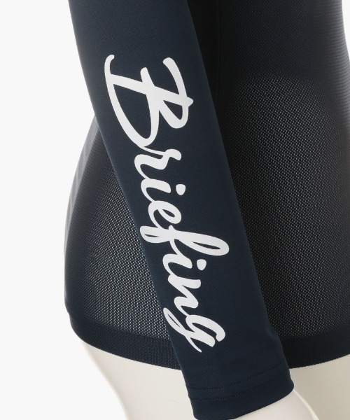 BRIEFING（ブリーフィング）の「【ブリーフィングゴルフ】WOMENS UNDER SHIRT/ウィメンズアンダーシャツ（Tシャツ/カットソー・レディース・ホワイト/ブラック/ネイビー・S/M）」の20枚目の写真