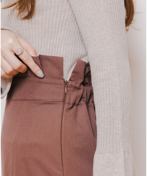 flower（フラワー）の「スモーキーマーメイドスカート（スカート・レディース・ベージュ/ブラウン・FREE）」の10枚目の写真