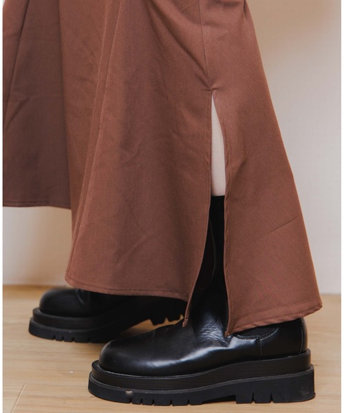 flower（フラワー）の「スモーキーマーメイドスカート（スカート・レディース・ベージュ/ブラウン・FREE）」の13枚目の写真