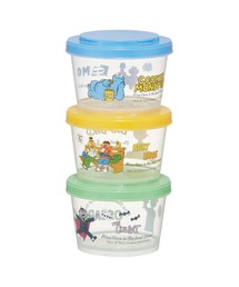 BAYBLO（ベイブロ）の「(SK)お弁当箱にも使える。ジョイント式 保存容器 3Pセット[240ml×3]（お弁当箱）」