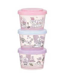 BAYBLO（ベイブロ）の「(SK)お弁当箱にも使える。ジョイント式 保存容器 3Pセット[240ml×3]（お弁当箱）」