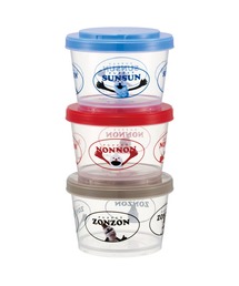 BAYBLO（ベイブロ）の「(SK)お弁当箱にも使える。ジョイント式 保存容器 3Pセット[240ml×3]（お弁当箱）」