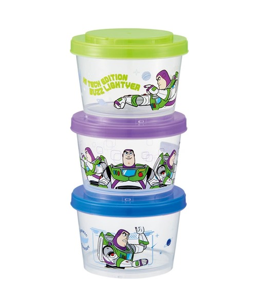 BAYBLO（ベイブロ）の「(SK)お弁当箱にも使える。ジョイント式 保存容器 3Pセット[240ml×3]（お弁当箱・レディース・ライトグレー/ベージュ系/マルチ/ライトベージュ/チェック/カラフル/その他1/その他2/その他3/その他9/その他5/その他4/その他8・ONE SIZE）」の11枚目の写真