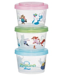 BAYBLO（ベイブロ）の「(SK)お弁当箱にも使える。ジョイント式 保存容器 3Pセット[240ml×3] トイストーリー / キティ / スヌーピー / エスターバニー / パペットスンスン / ミッフィー（お弁当箱）」