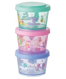 BAYBLO（ベイブロ）の「(SK)お弁当箱にも使える。ジョイント式 保存容器 3Pセット[240ml×3] トイストーリー / キティ / スヌーピー / エスターバニー / パペットスンスン / ミッフィー（お弁当箱）」