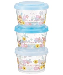 BAYBLO（ベイブロ）の「(SK)　お弁当箱にも使える♪　小物ケースも◎　可愛く、楽しく収納♪　3Pセット [240ml×3]（お弁当箱）」