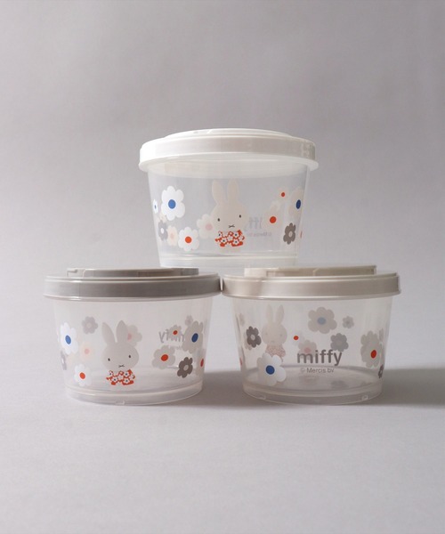 BAYBLO（ベイブロ）の「(SK)お弁当箱にも使える。ジョイント式 保存容器 3Pセット[240ml×3]（お弁当箱・レディース・ライトグレー/ベージュ系/マルチ/ライトベージュ/チェック/カラフル/その他1/その他2/その他3/その他9/その他5/その他4/その他8・ONE SIZE）」の17枚目の写真