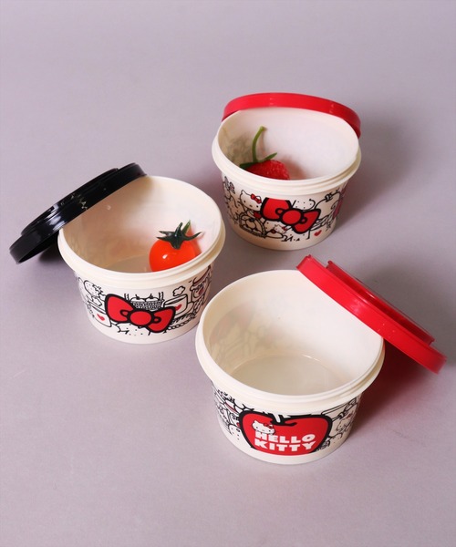 SK)お弁当箱にも使える。ジョイント式 保存容器 3Pセット[240ml×3]（お