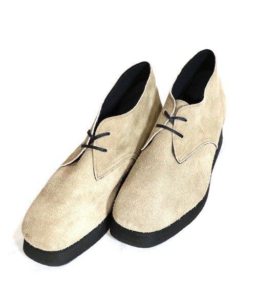 C.E.L.STORE（セルストア）の「MARIANNU for LOCALINA/マリアンヌ CHUKKA BOOTS チャッカブーツ（ブーツ・メンズ・ブラック/ベージュ・7/10/8/6/9/5）」の6枚目の写真