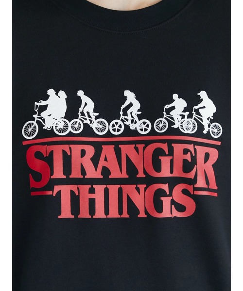 Green Parks(グリーンパークス)の「【UNISEX】■STRANGER THINGS Logo(スウェット・レディース・ブラック・FREE)」の12枚目の写真