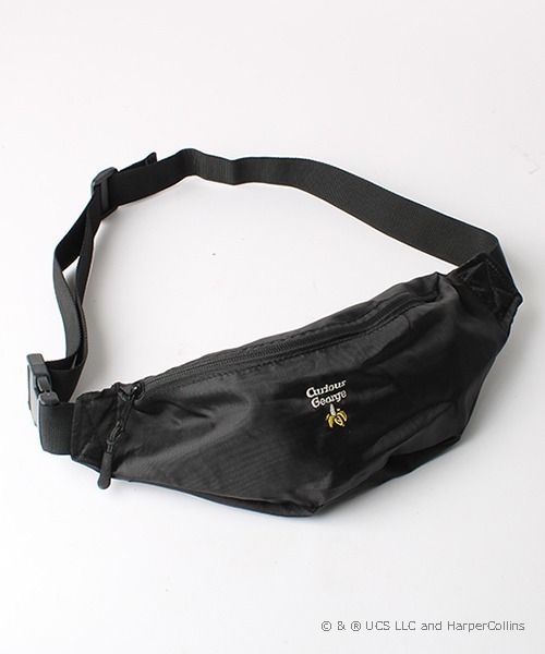 ウエストポーチ ブラック（ボディバッグ/ウエストポーチ）」 WEAR