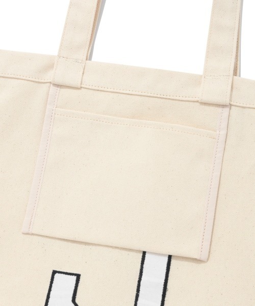 COVERNAT(カバーナット)の「【COVERNAT】NEW BASIC CANVAS BAG / カバーナット ニュー ベーシック キャンバス トートバッグ(トートバッグ・メンズ・ブラック/アイボリー・FREE)」の19枚目の写真