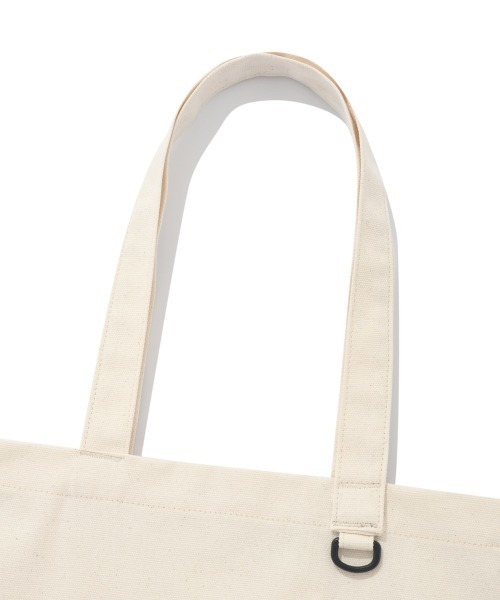 COVERNAT(カバーナット)の「【COVERNAT】NEW BASIC CANVAS BAG / カバーナット ニュー ベーシック キャンバス トートバッグ(トートバッグ・メンズ・ブラック/アイボリー・FREE)」の14枚目の写真