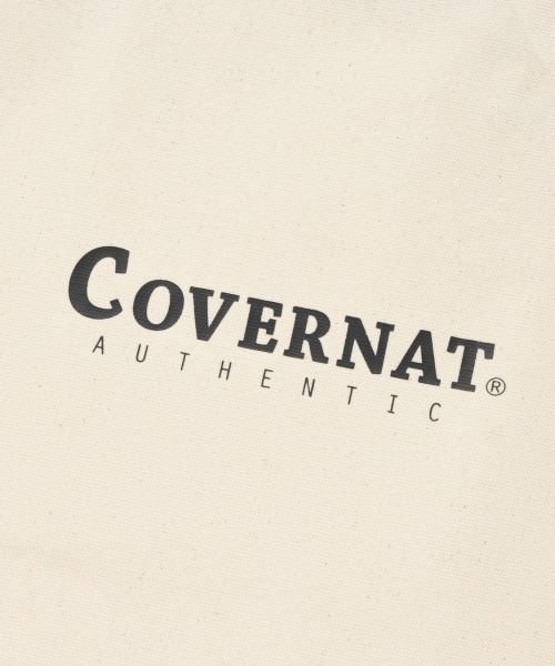 COVERNAT(カバーナット)の「【COVERNAT】NEW BASIC CANVAS BAG / カバーナット ニュー ベーシック キャンバス トートバッグ(トートバッグ・メンズ・ブラック/アイボリー・FREE)」の17枚目の写真