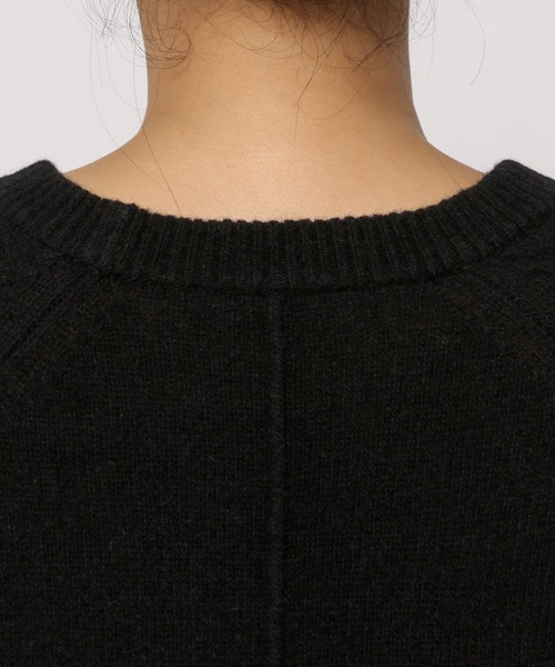 yuw（ユウ）の「アームウォーマーツキニットワンピース　294800（ワンピース・レディース・ブラウン/ブラック/ブルー・FREE）」の14枚目の写真