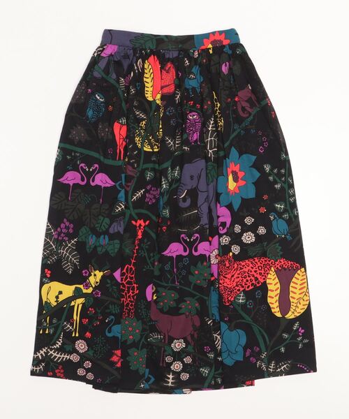 BOHEMIANS(ボヘミアンズ)の「BOHEMIANS/ボヘミアンズ JUNGLE CHINO GATHER SKIRT(スカート・レディース・その他・L)」の1枚目の写真