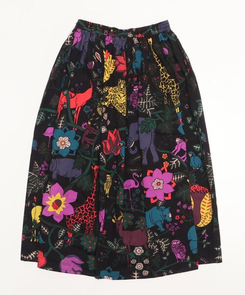 BOHEMIANS(ボヘミアンズ)の「BOHEMIANS/ボヘミアンズ JUNGLE CHINO GATHER SKIRT(スカート・レディース・その他・L)」の2枚目の写真